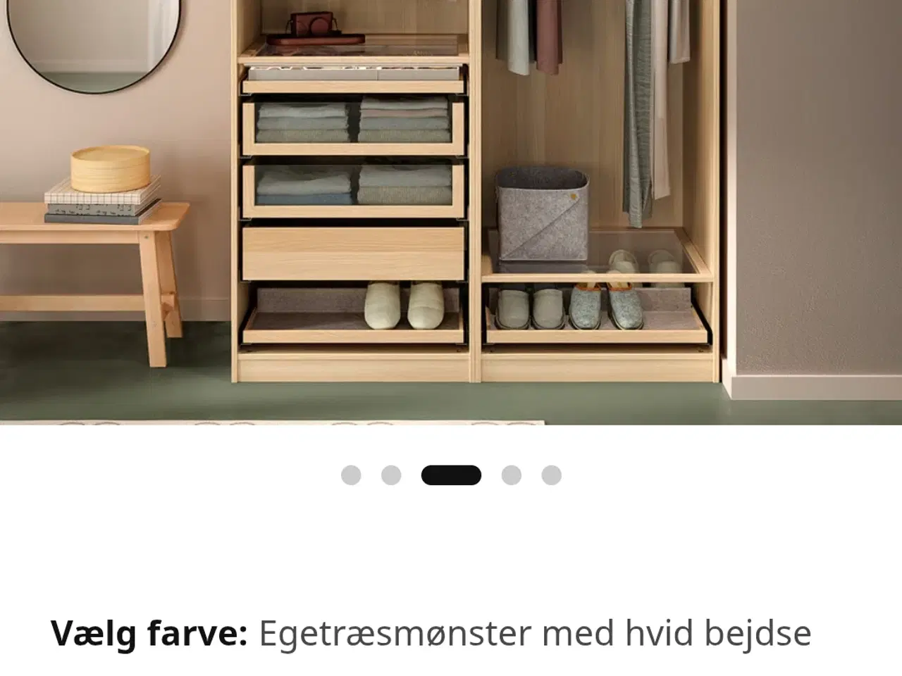 Billede 4 - Ikea Pax skab med skydelåger