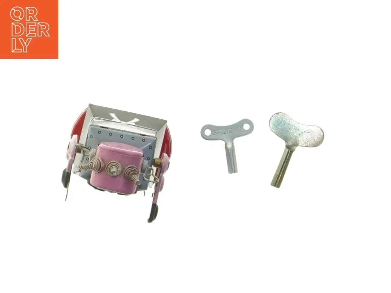 Billede 3 - Vind-op robot legetøj (str. 14,5 cm)