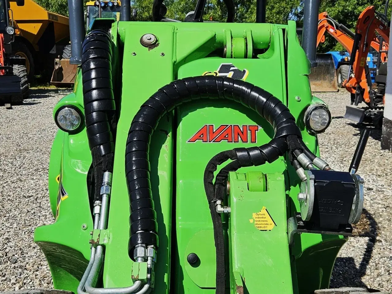 Billede 4 - Avant E5 / 100% EL / 1100 timer / teleskoparm mv.