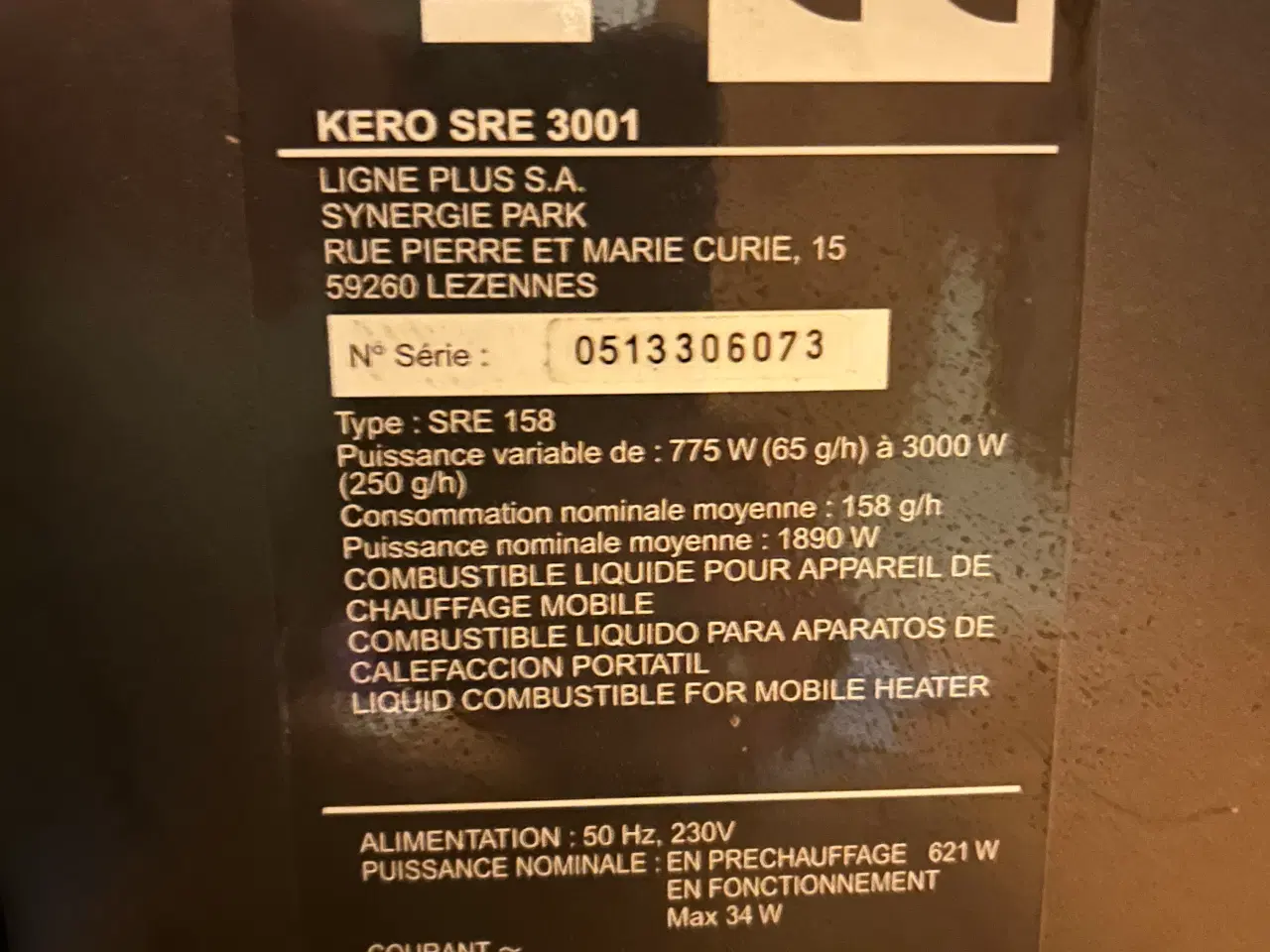 Billede 3 - Laserkamin Kero SRE 3001
