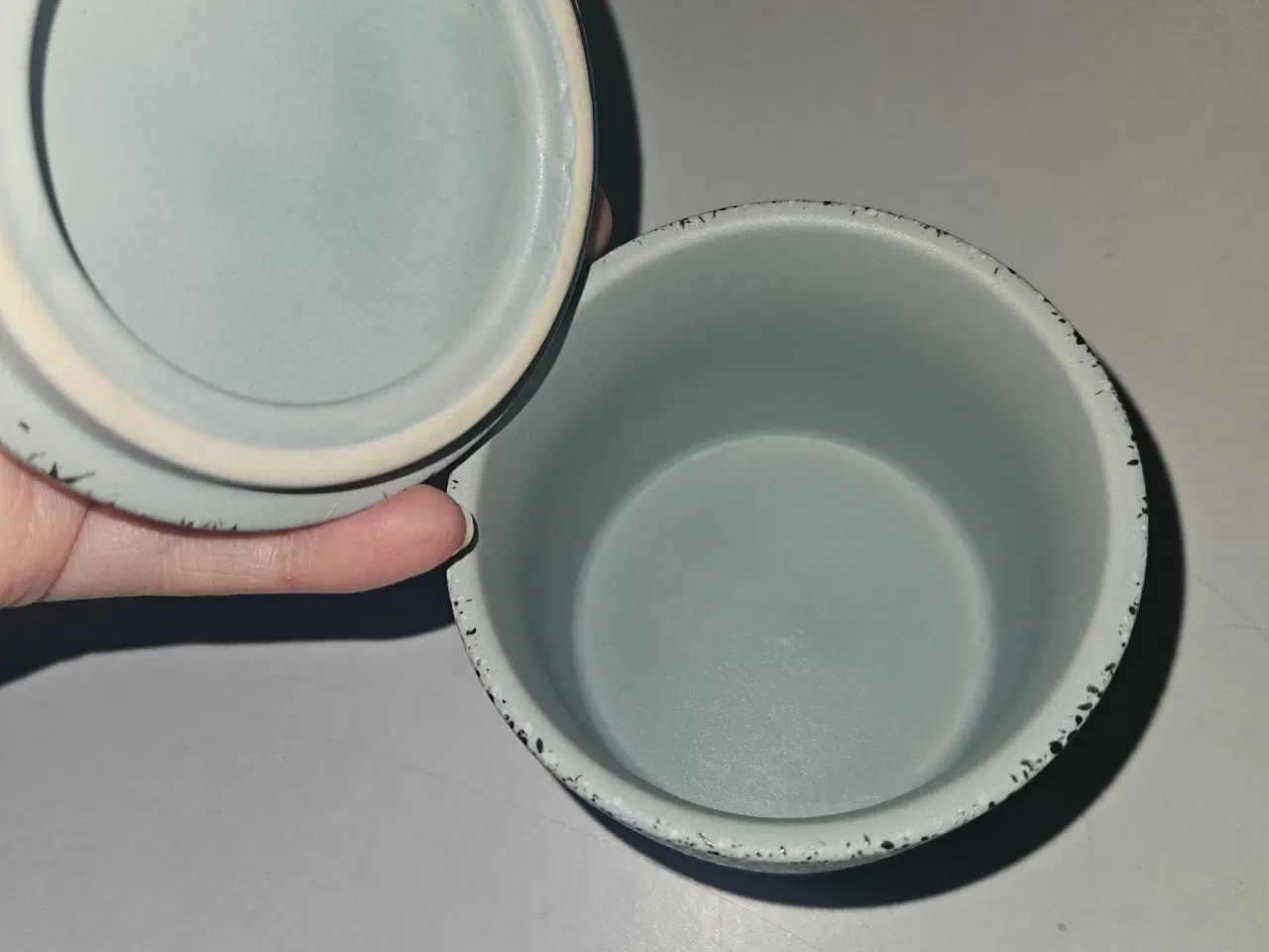 Billede 2 - Salt/peber opbevarings bøtte