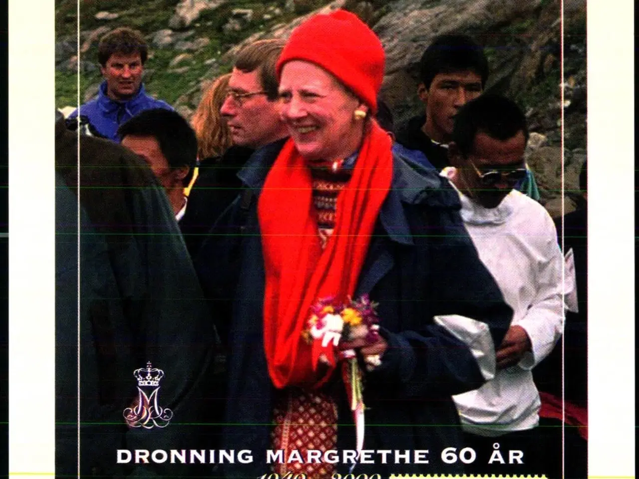 Billede 1 - Dronning Margrethe på Grønland  - u/n - Brugt