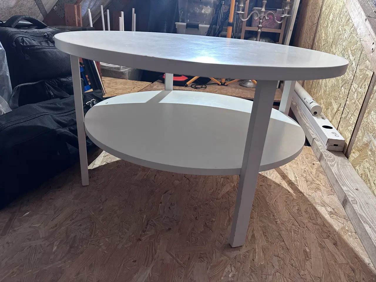 Billede 2 - Sofabord hvid rund 