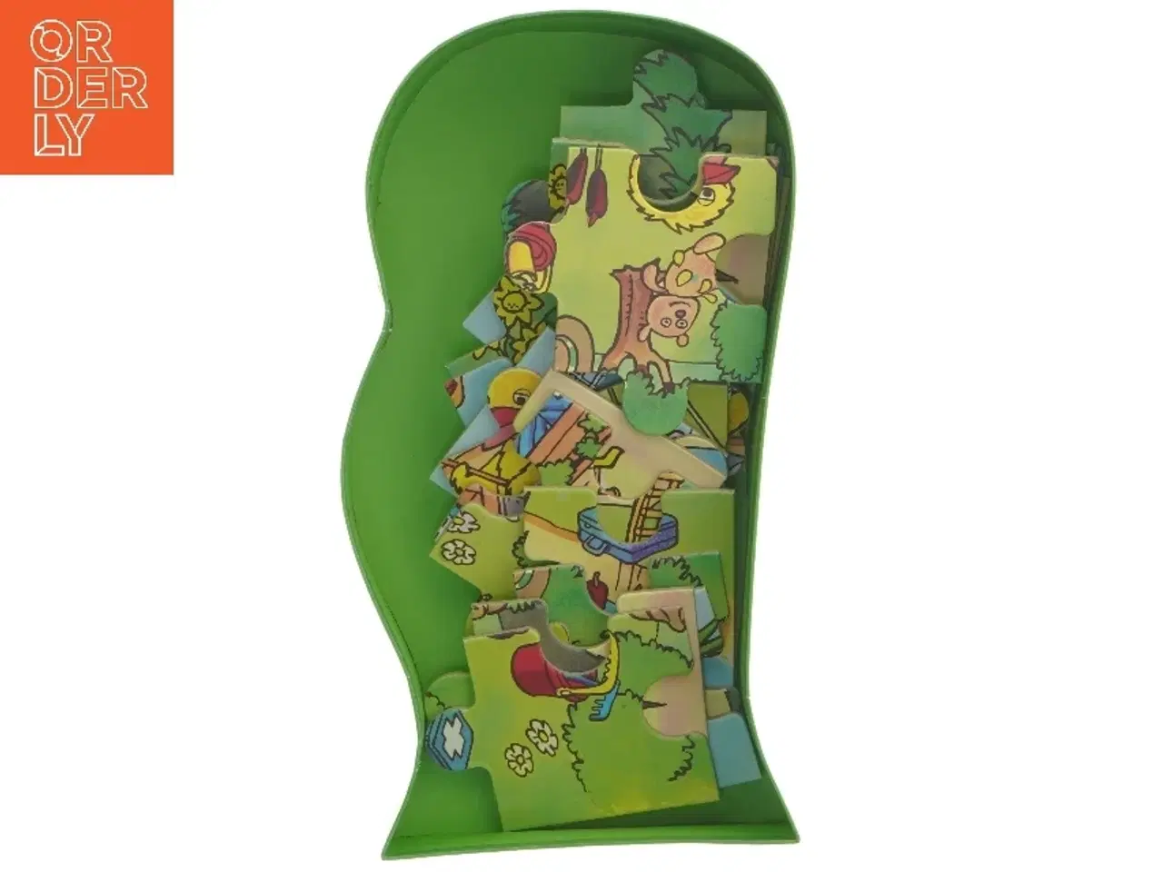 Billede 3 - Bamse puslespil 24 brikker fra DR, Krea (str. 24 prikker)