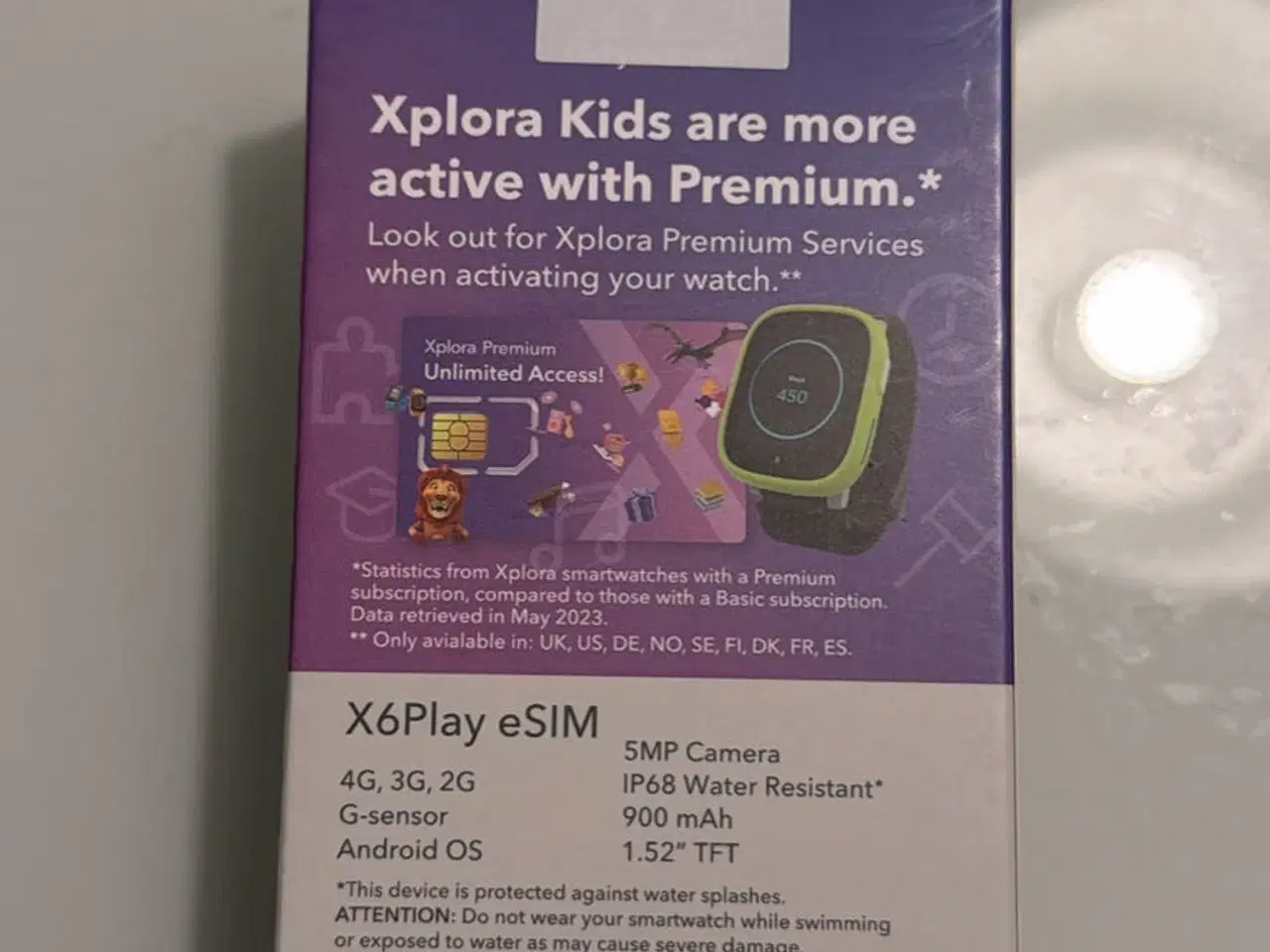 Billede 5 - Xplora X6Play eSIM 2nd Generation Sort