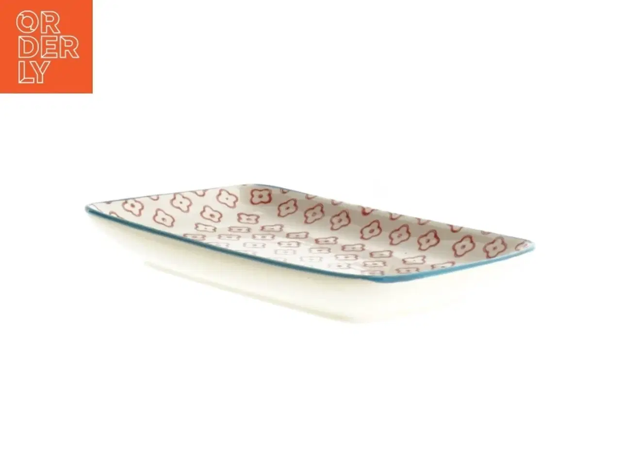 Billede 4 - Keramisk serveringsfad fra Bloomingville (str. 20 x 13 x 3 cm)