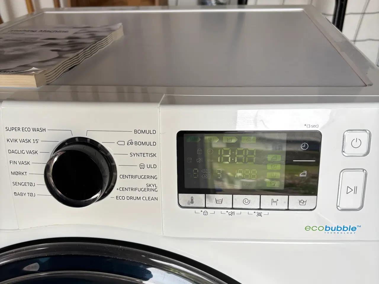 Billede 2 - Samsung Vaskemaskine 8kg A+++