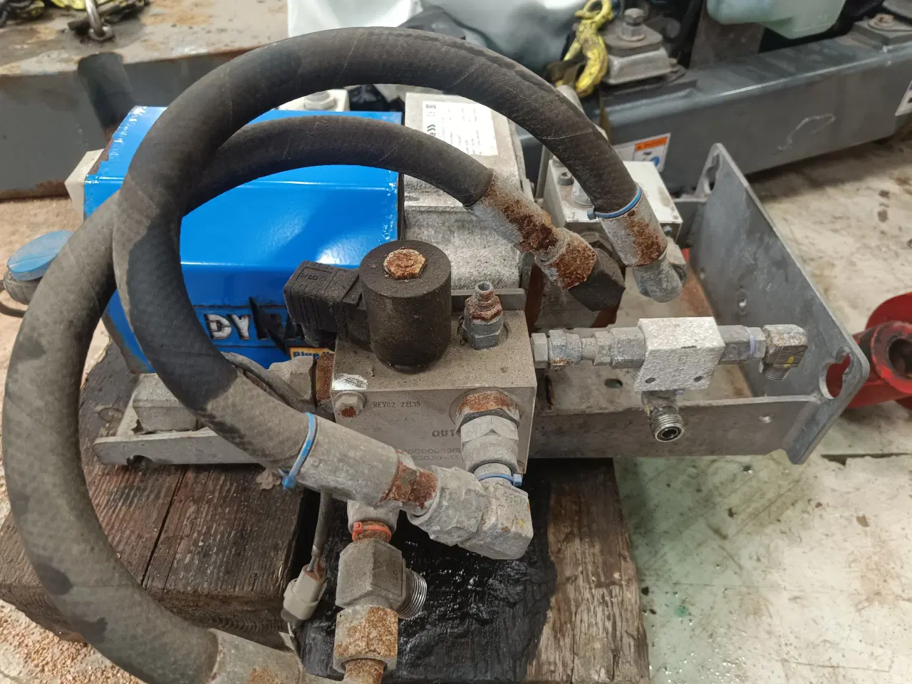 Billede 5 - Generator. Hydraulisk.