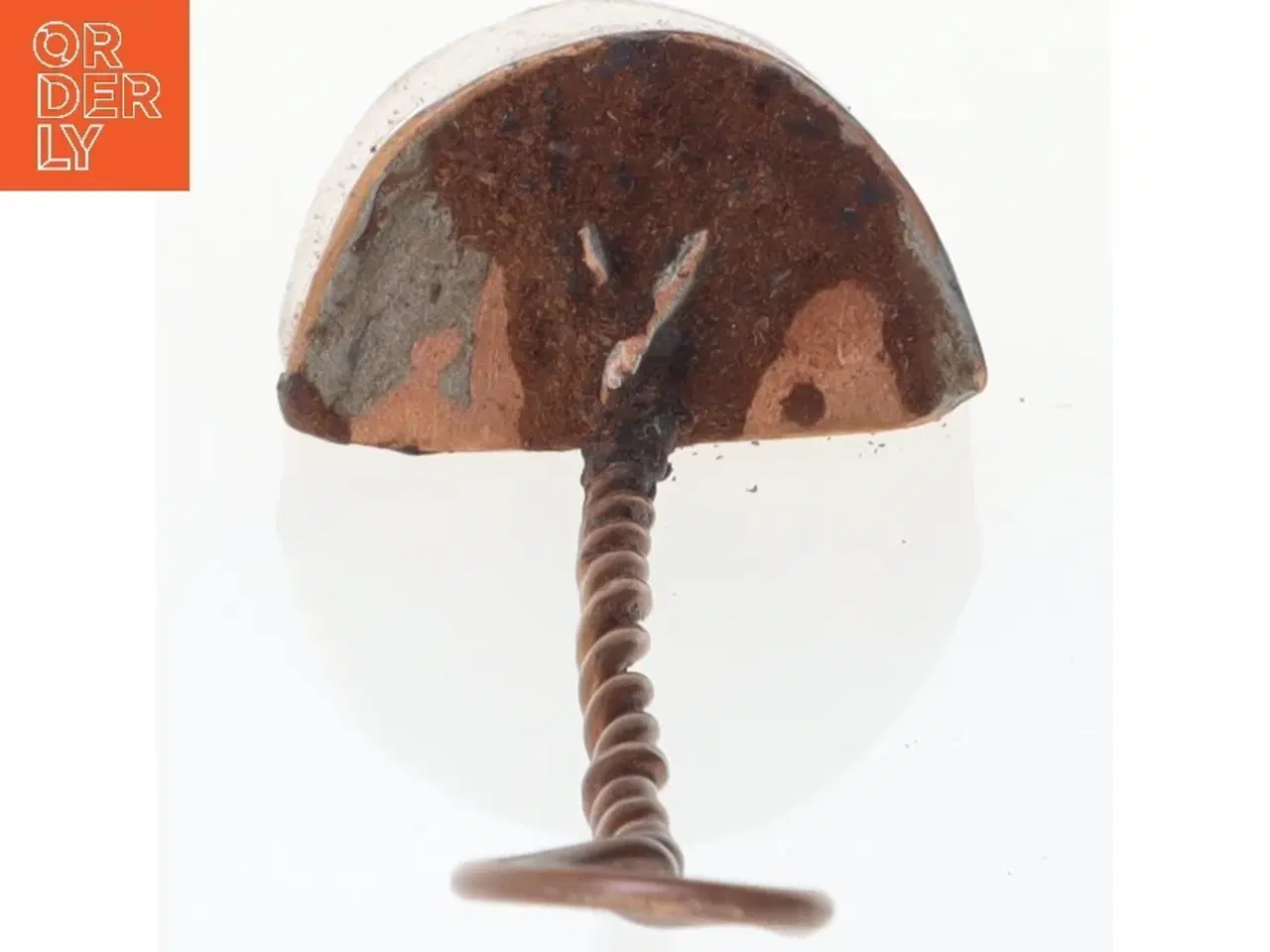 Billede 2 - Kobberske med snoet håndtag (str. 14 cm)