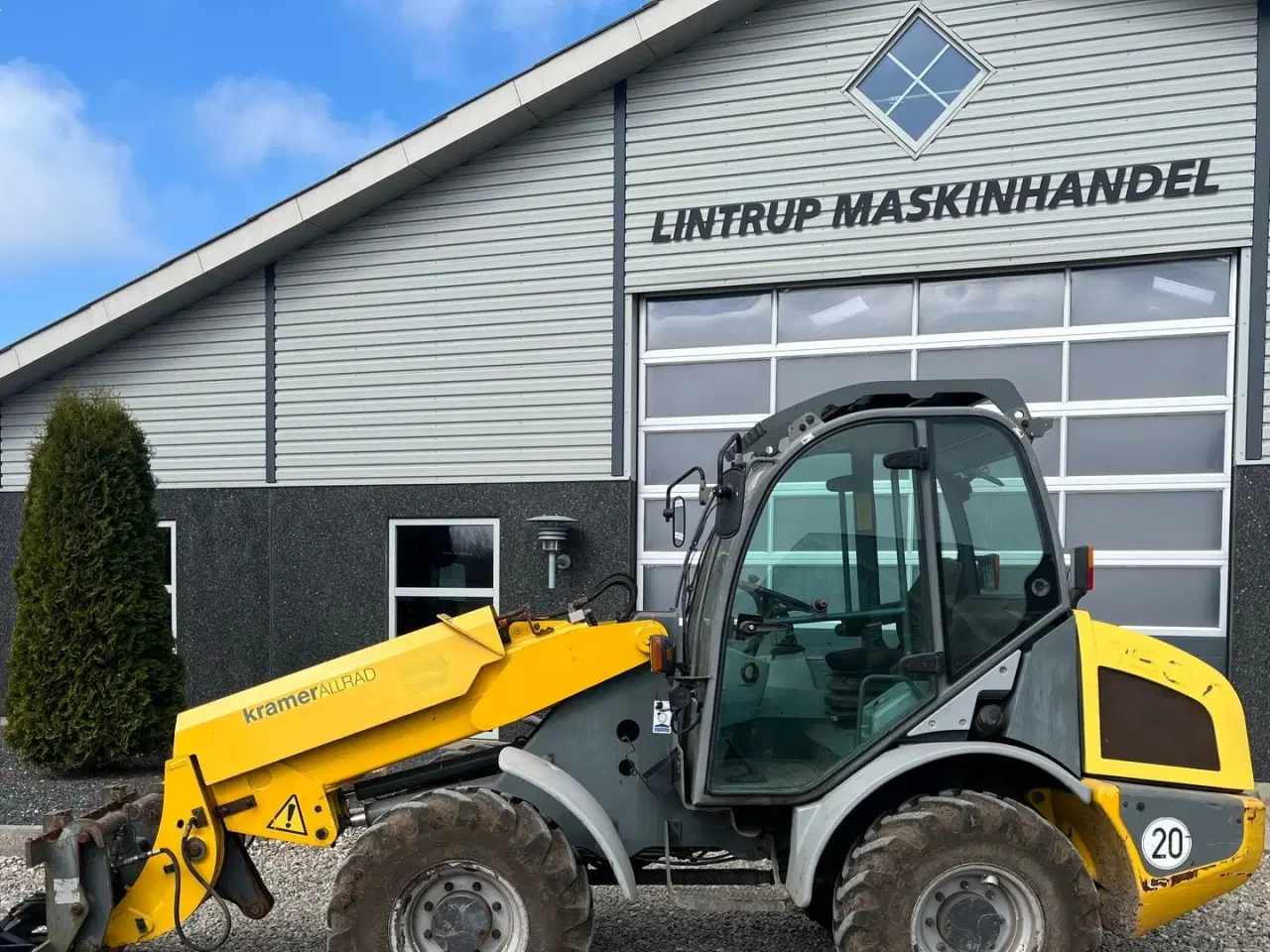 Billede 11 - Kramer 750T Allrad med pallegafler og adabter. Med teleskop-arm