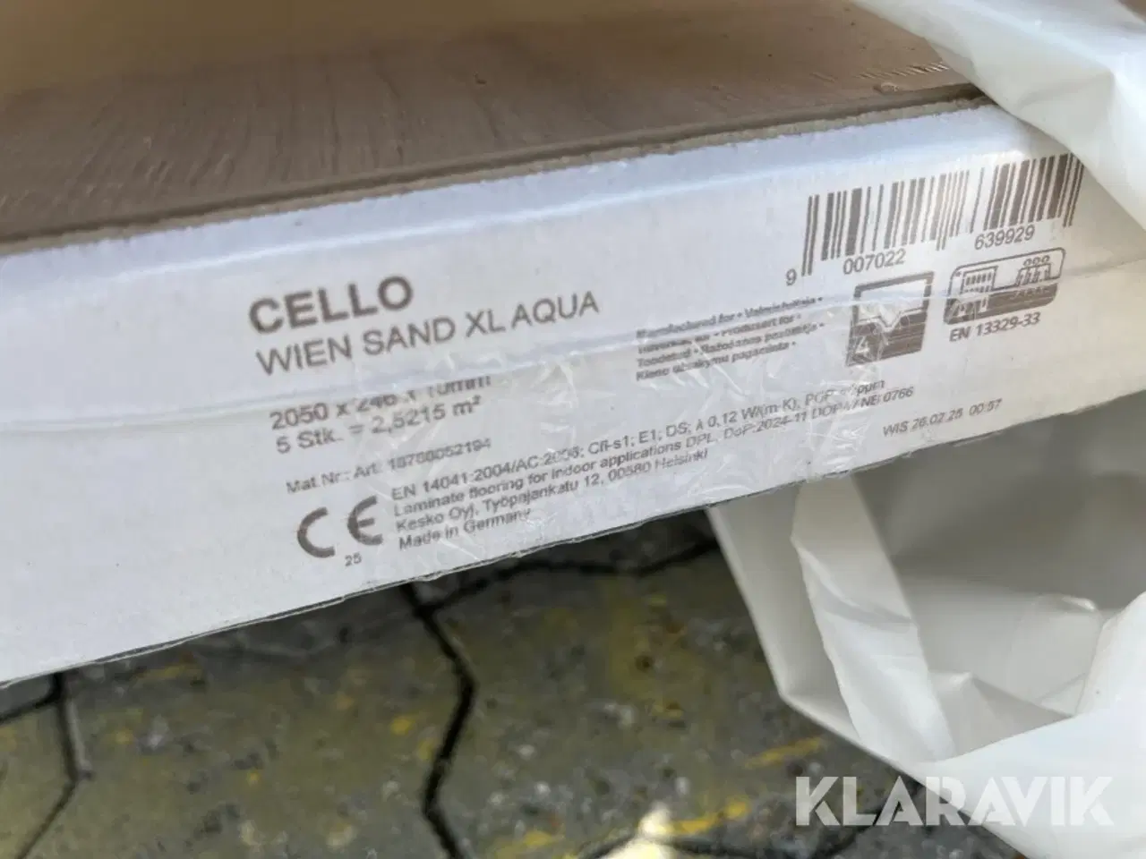 Billede 5 - Klikgulv Cello Sano Laminat 7 pakker