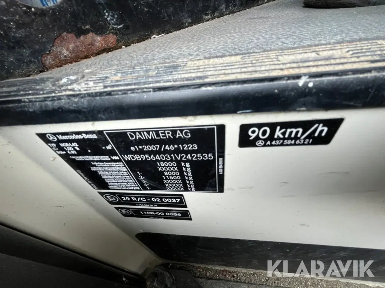 Billede 5 - Lastbil Mercedes-Benz Econic 1830 (L 4x2)
