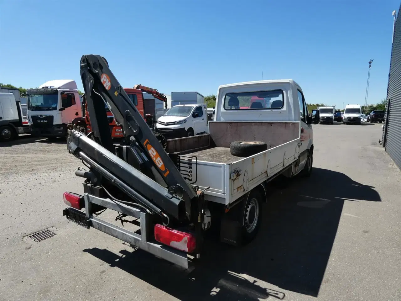 Billede 6 - Mercedes-Benz Sprinter 316 KRANBIL 2,1 CDI R3 163HK Ladv./Chas. Man.