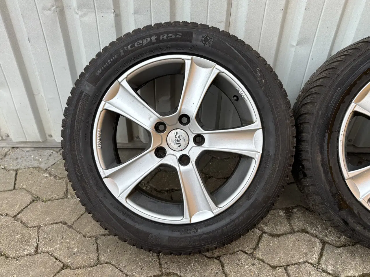 Billede 3 - 16” alufælge på vinterdæk ET47 fra Audi A3