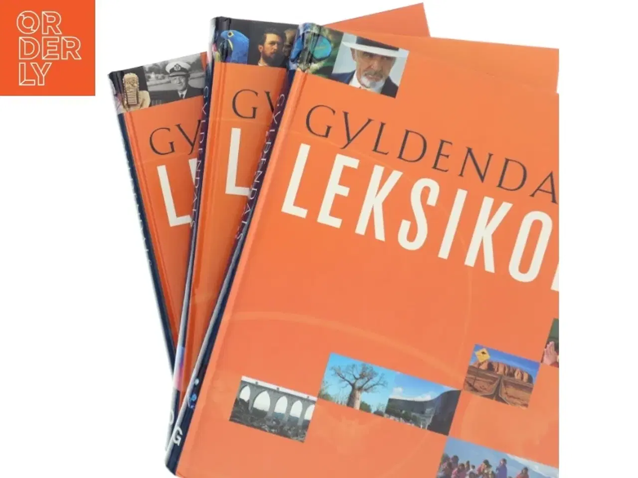 Billede 1 - Gyldendals leksikon komplet 3 bind