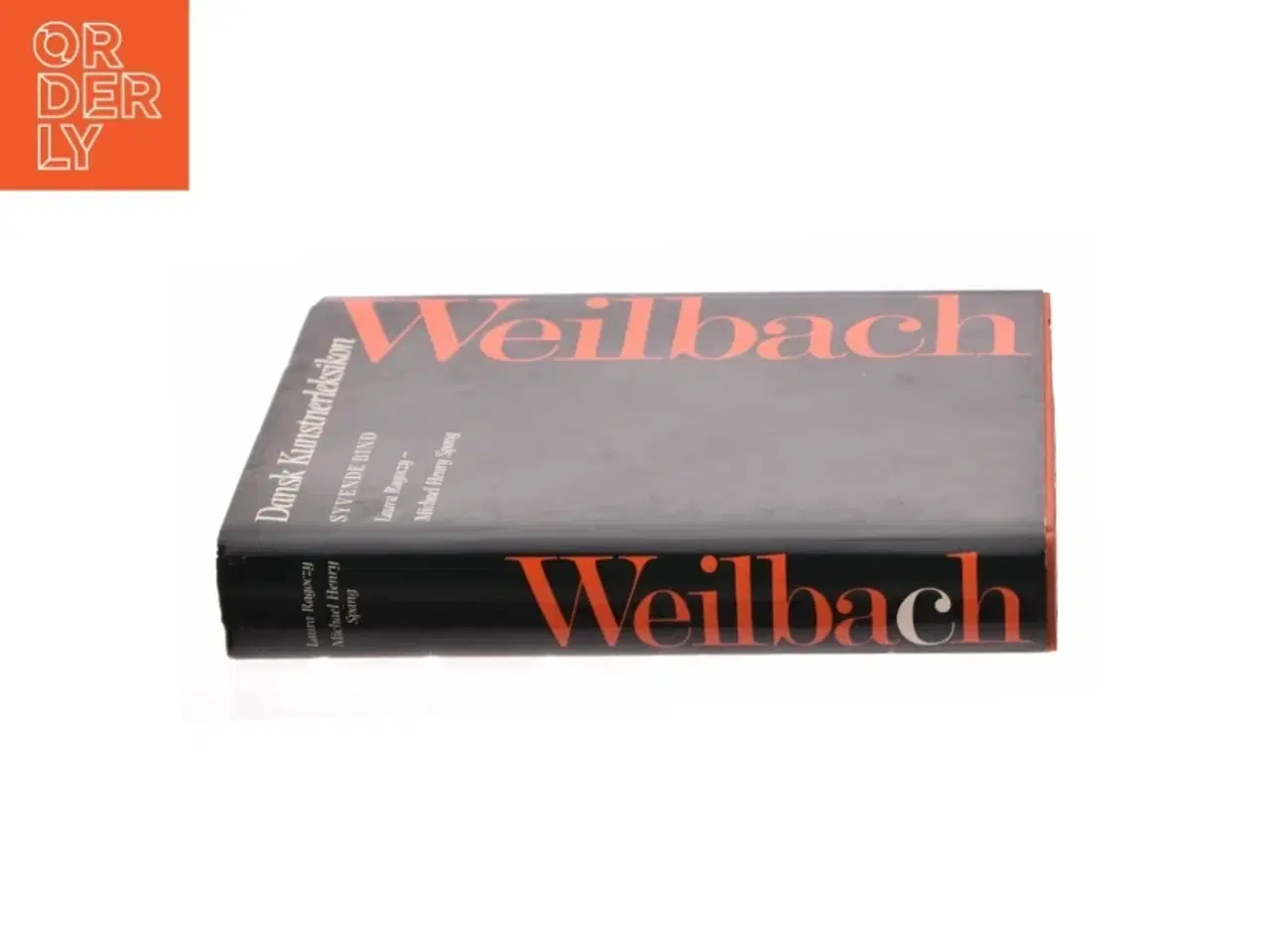 Billede 2 - Weilbach - dansk kunstnerleksikon. 7. Laura Ragoczy - Michael Henry Spang af Sys Hartmann (Bog)