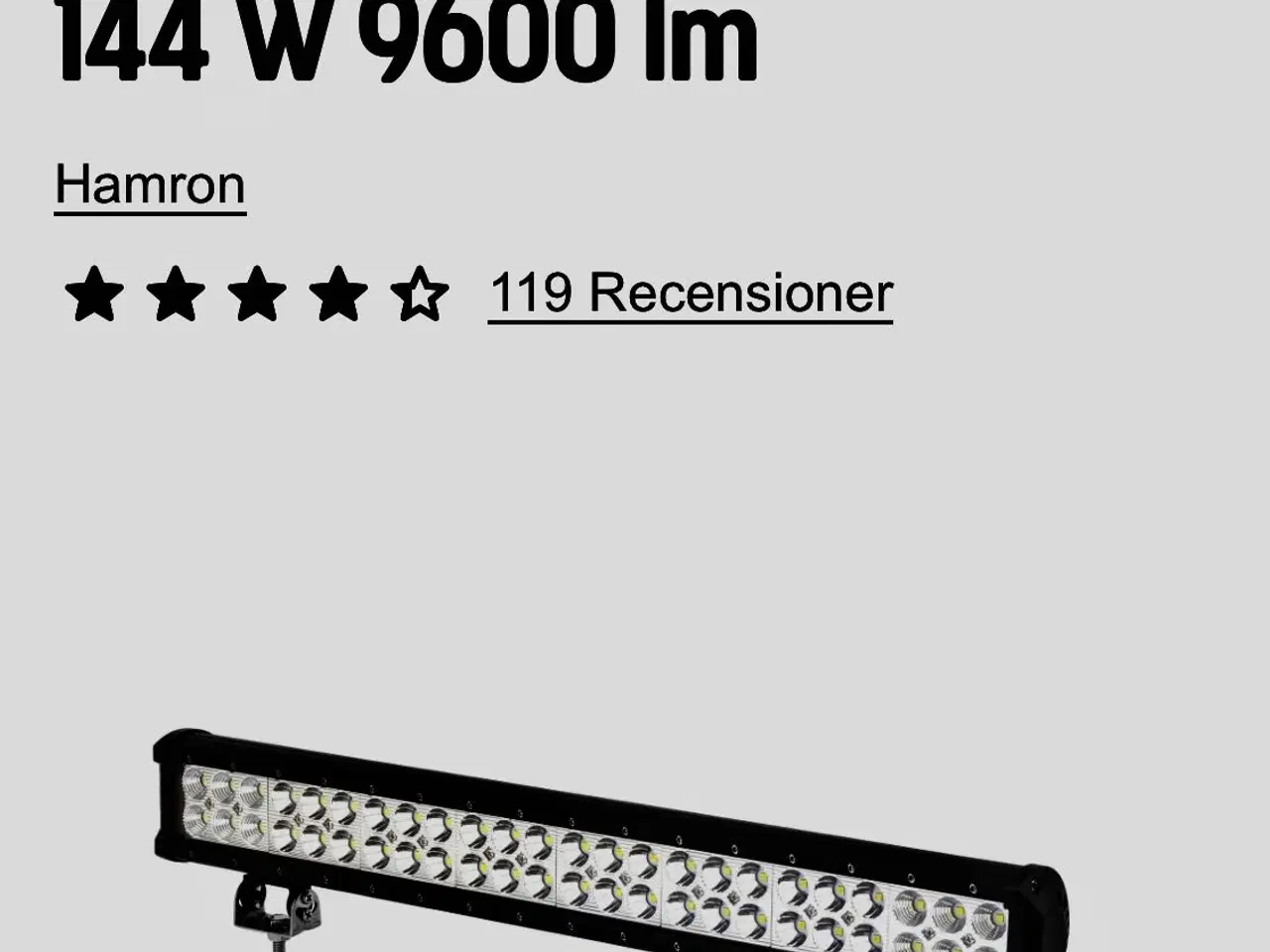 Billede 1 - Fjernlys ekstra lus