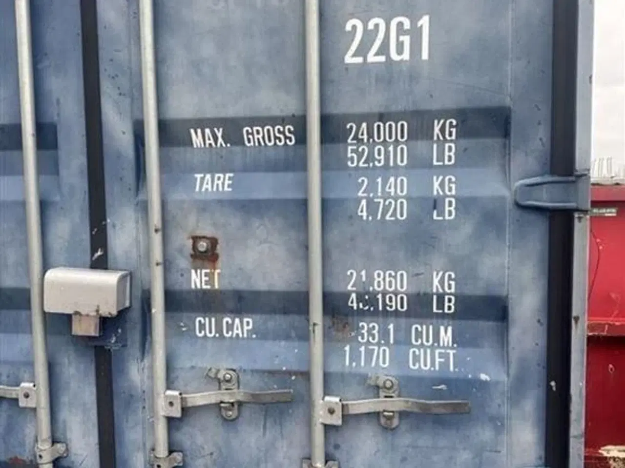 Billede 4 - - - - 20 fod container