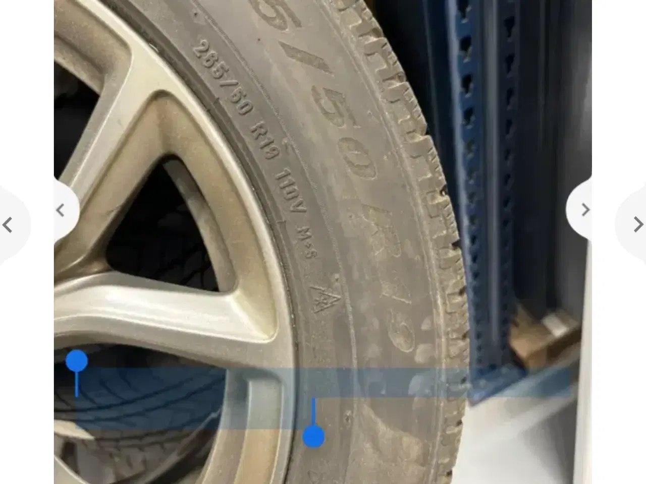 Billede 4 - Vinterdæk med alufælge