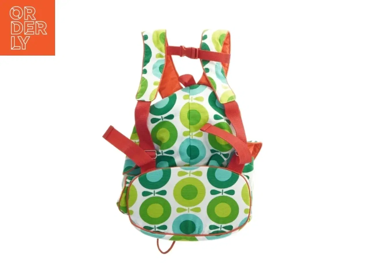 Billede 2 - Børnerygsæk med farverigt mønster fra Katvig (str. 22x25 cm)