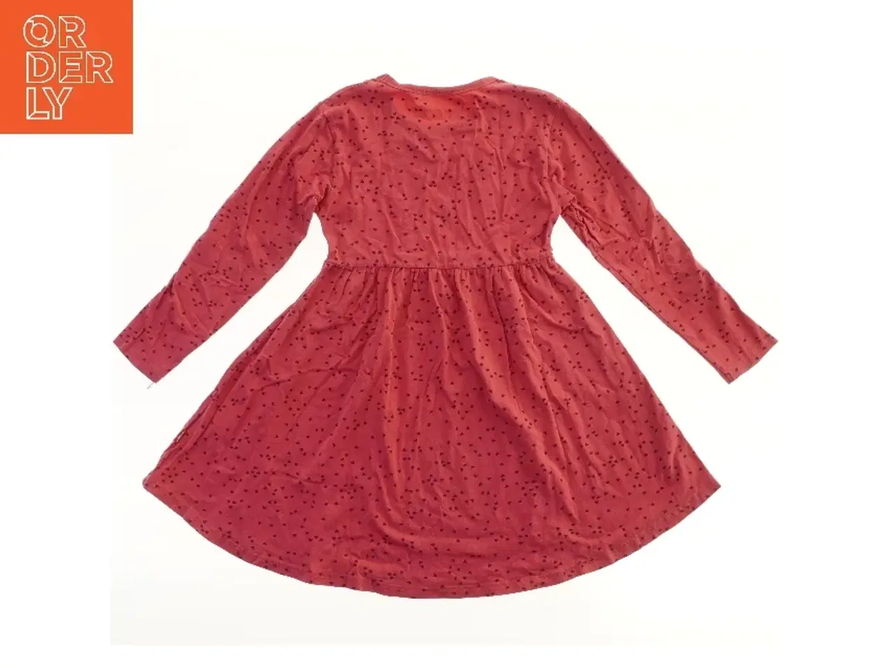 Billede 1 - Danefæ kjole med små hjerter (str. 128)