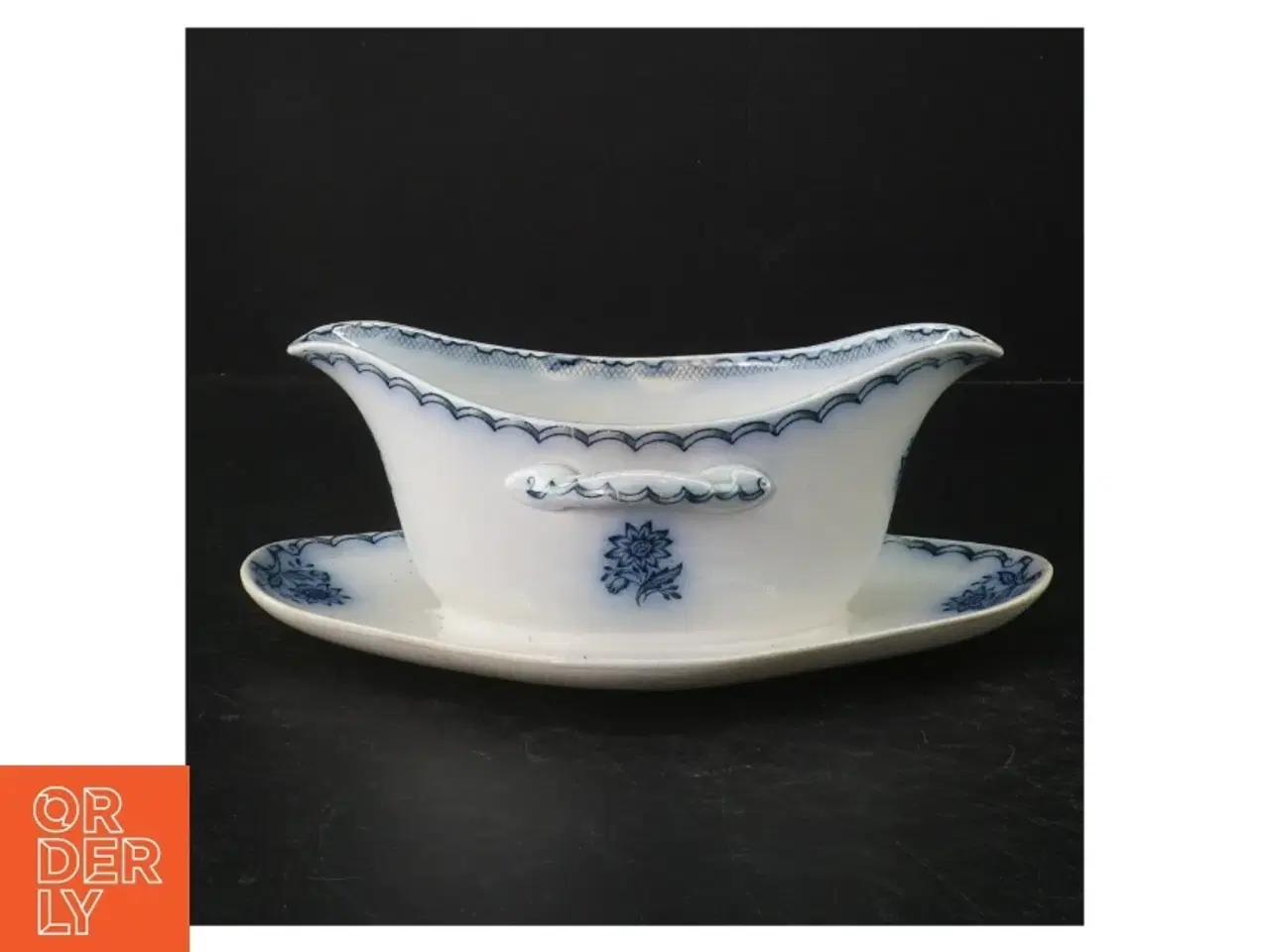 Billede 1 - Porcelæns sauce skål fra Gustavsberg (str. 24 x. 16 cm)