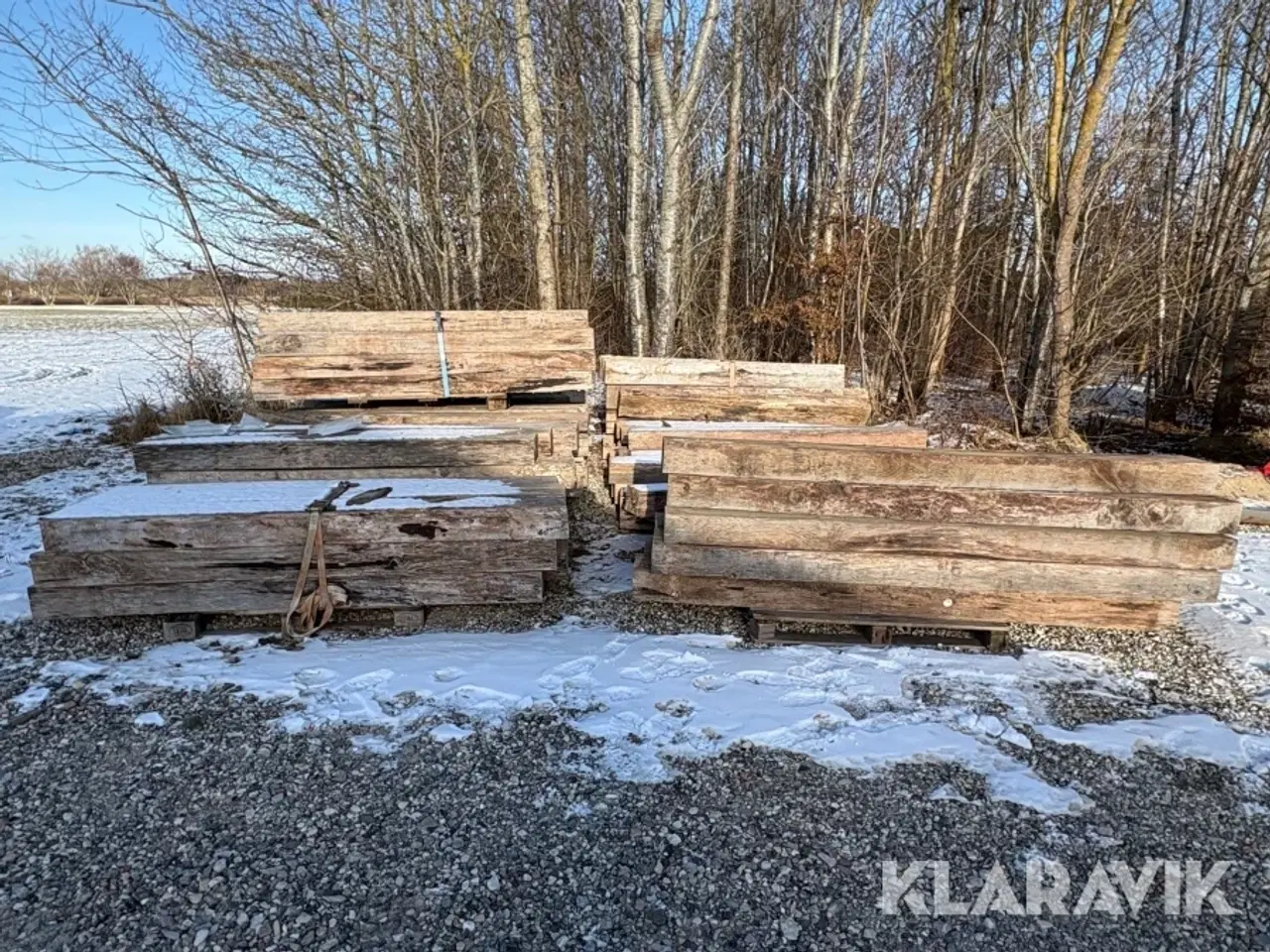 Billede 3 - Egesveller 100styk Egetræ 2600x250x150mm