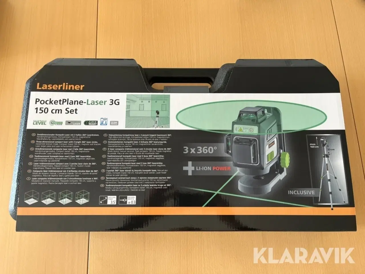 Billede 1 - Laserliner PocketPlane-Laser 3G 360 grader