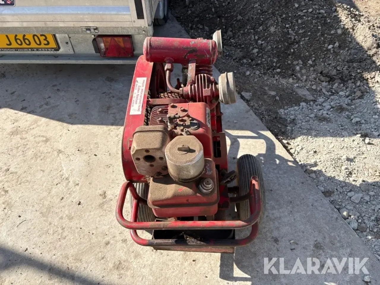 Billede 6 - Kompressor Brigss & Stratton 206cc 5Hp