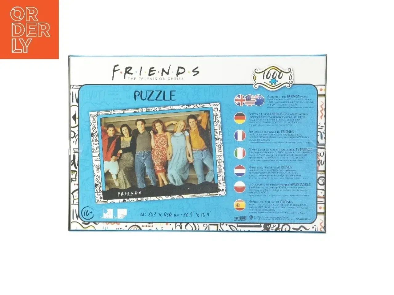 Billede 3 - Friends puslespil fra Friends, Måske Top Trumps (str. 4x33x23 cm)