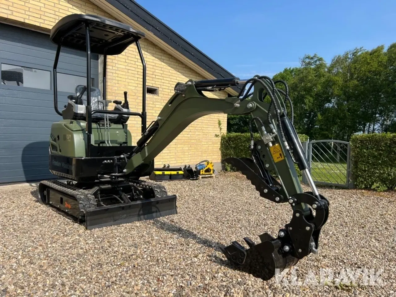 Billede 2 - Minigraver Cartiwell CW-16PRO Crawler Excavator