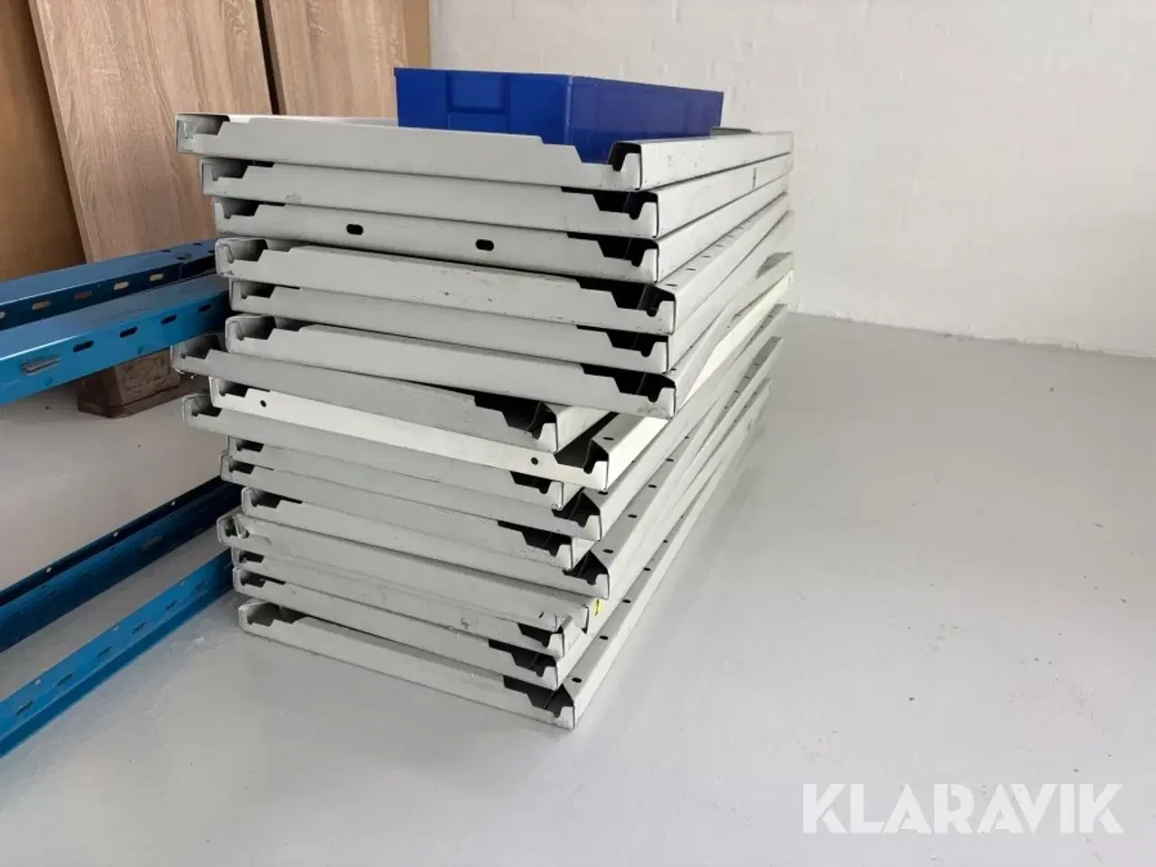 Billede 3 - Stålreol 3 “stiger” 17 hylder