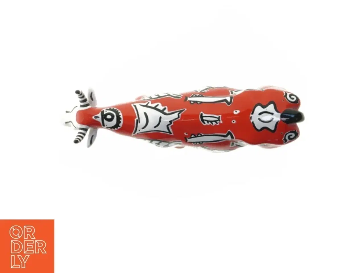 Billede 4 - Cow-parade,  med kunstnerisk design (str. 31 cm)