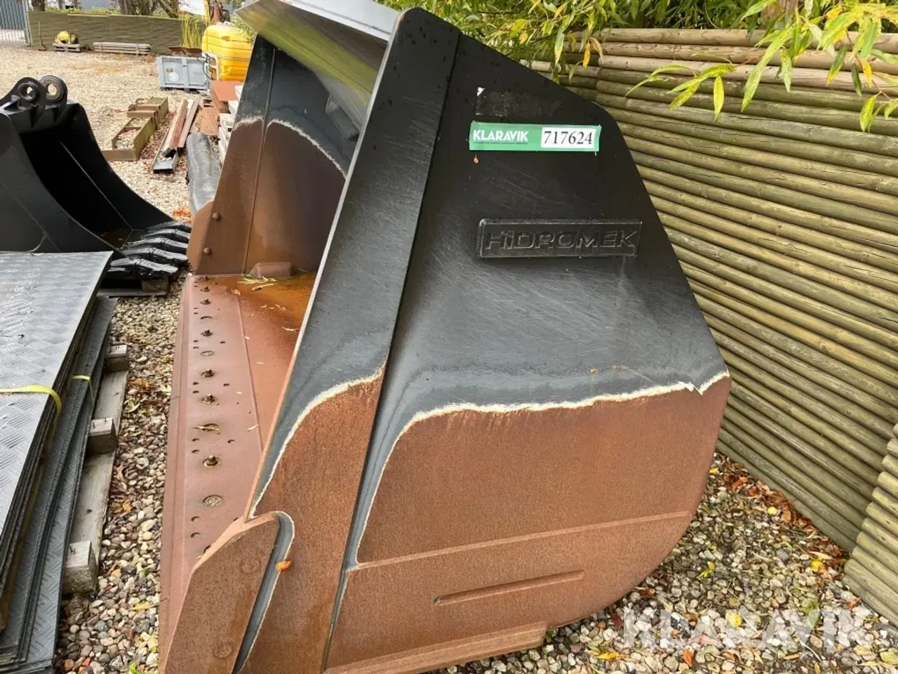 Billede 2 - Skovl gummiged Hidromek HMK640WL