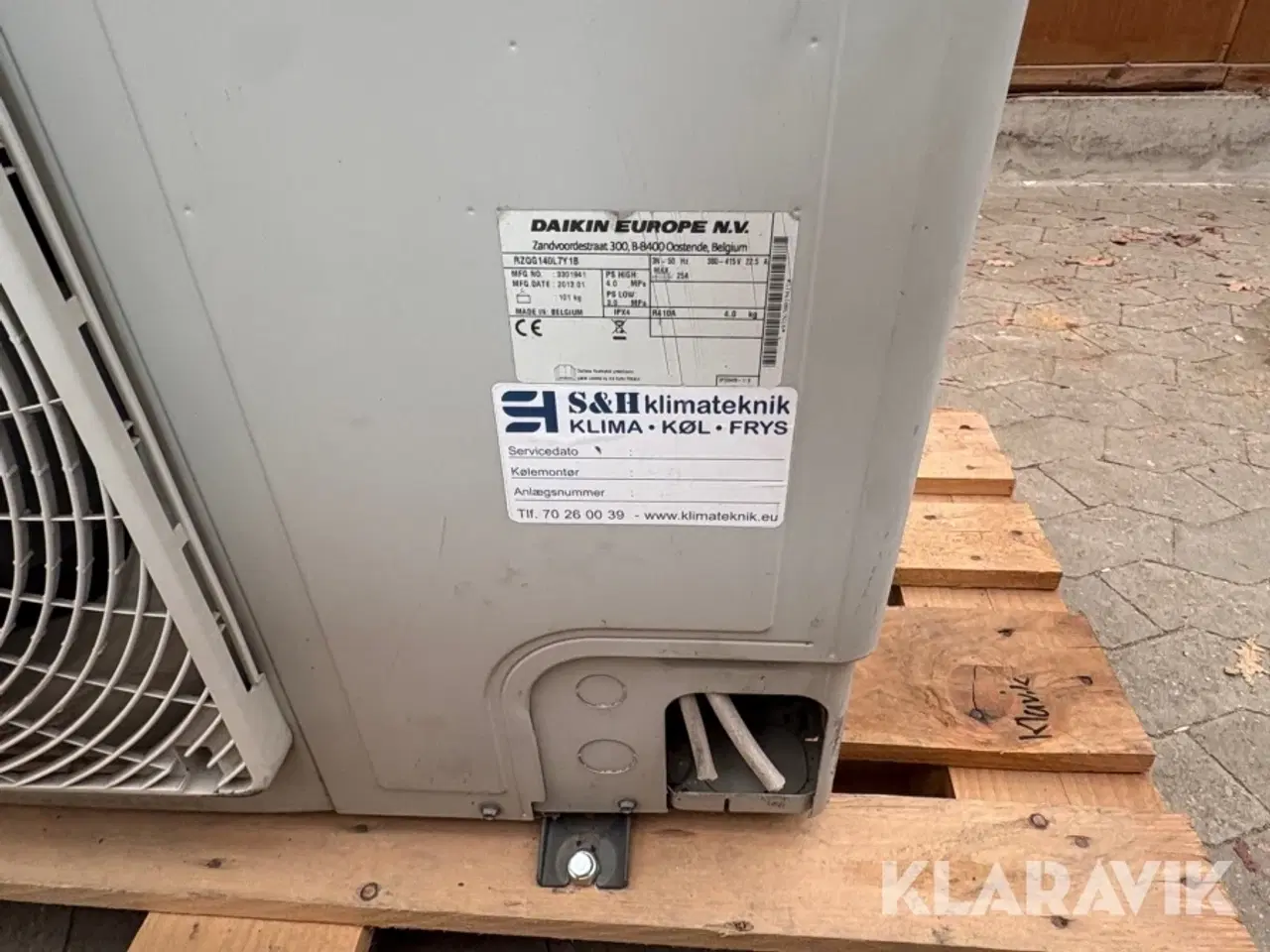 Billede 7 - Varmepumpe Daikin RZQG140L7Y1B