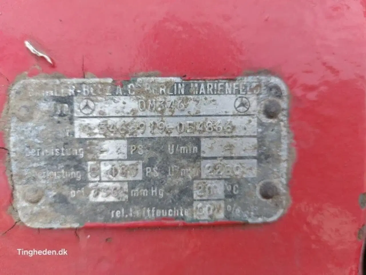 Billede 3 - Mercedes OM346 Motor 346919-054866