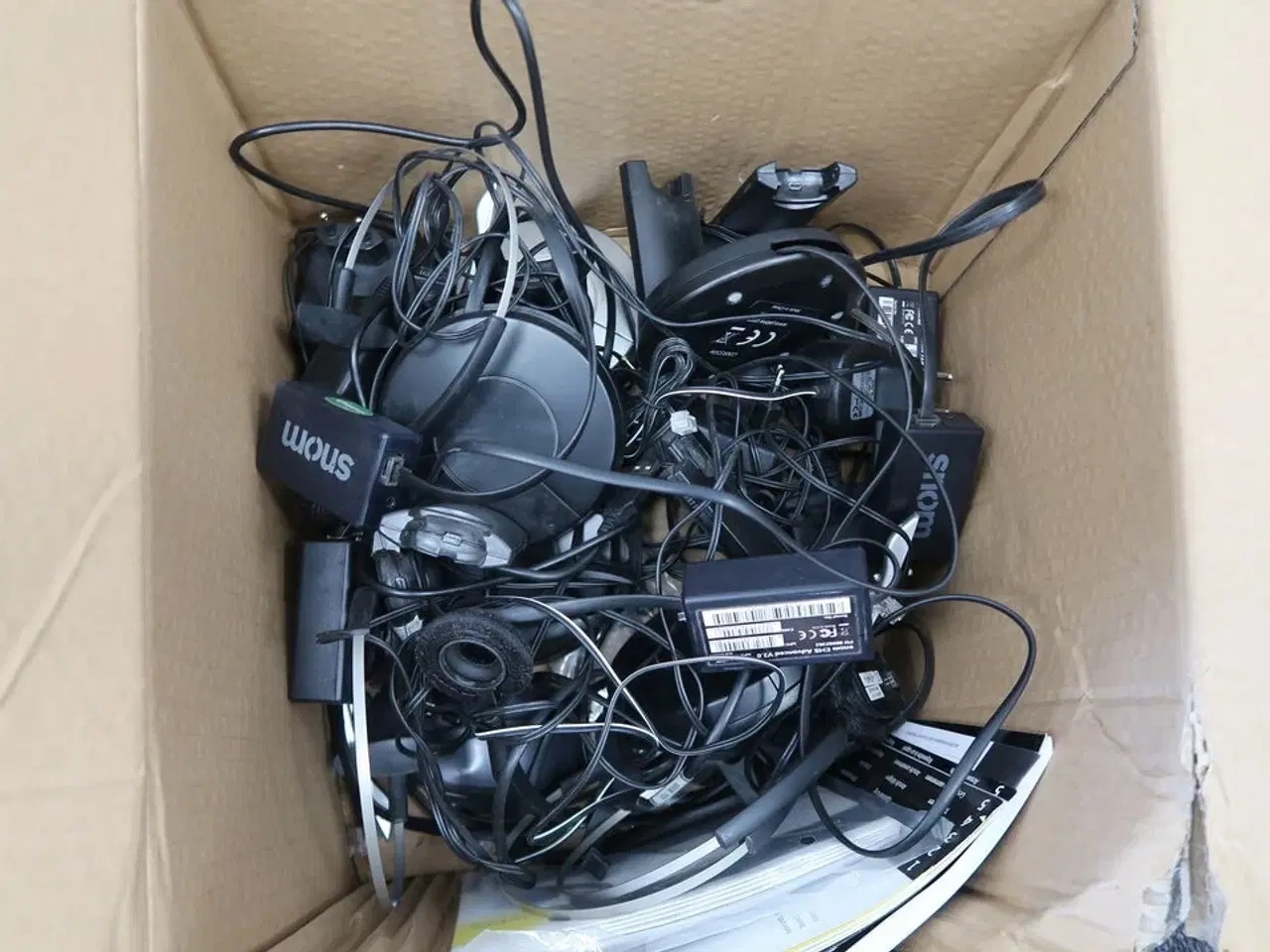 Billede 5 - 3 stk. Jabra WHB003 + diverse headsets