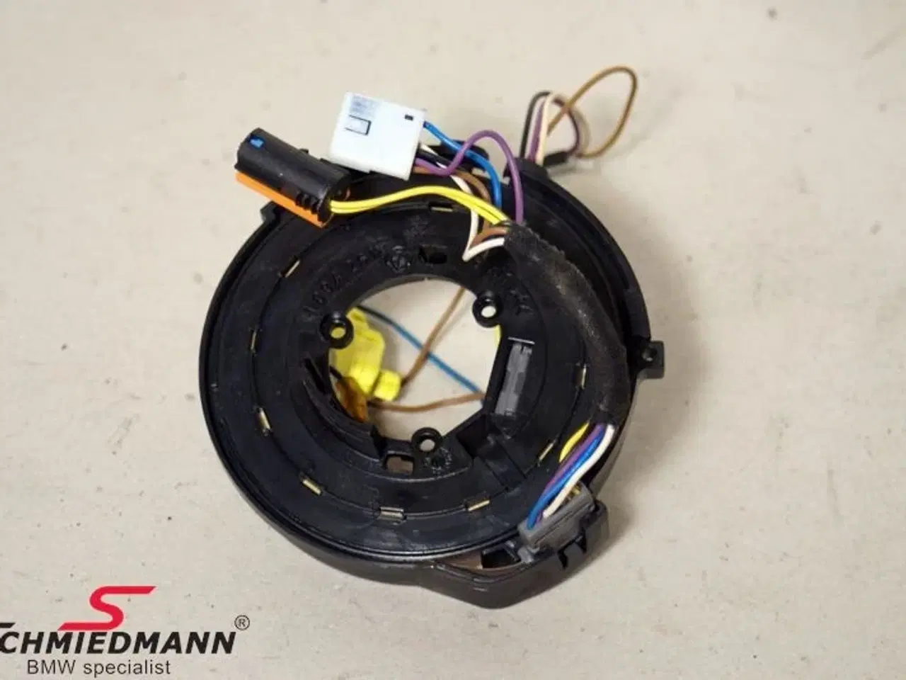 Billede 2 - Kabelboks på rat til airbag/multifunktionstaster/horn B32341094261 BMW E38 E39