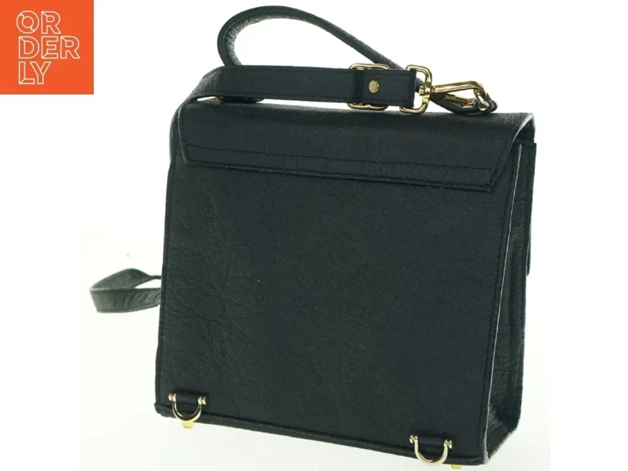 Billede 4 - Sort skuldertaske (str. 19x21 cm)