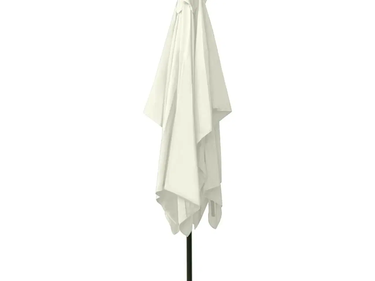 Billede 8 - Parasol med LED-lys og stålstang 2x3 m sandfarvet