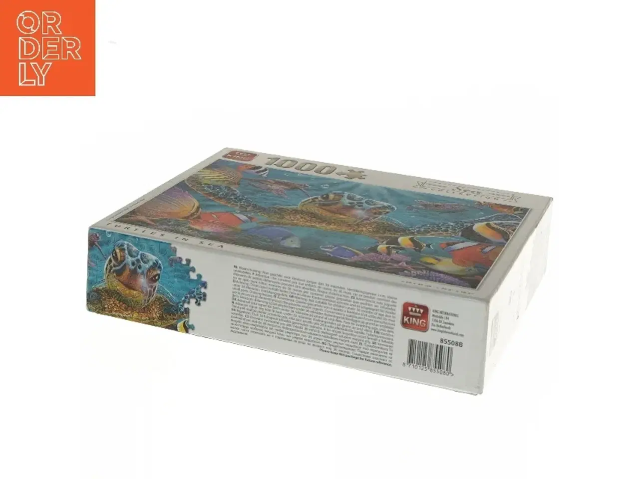 Billede 4 - Puslespil med havskildpadder fra King (str. 28x24 cm)