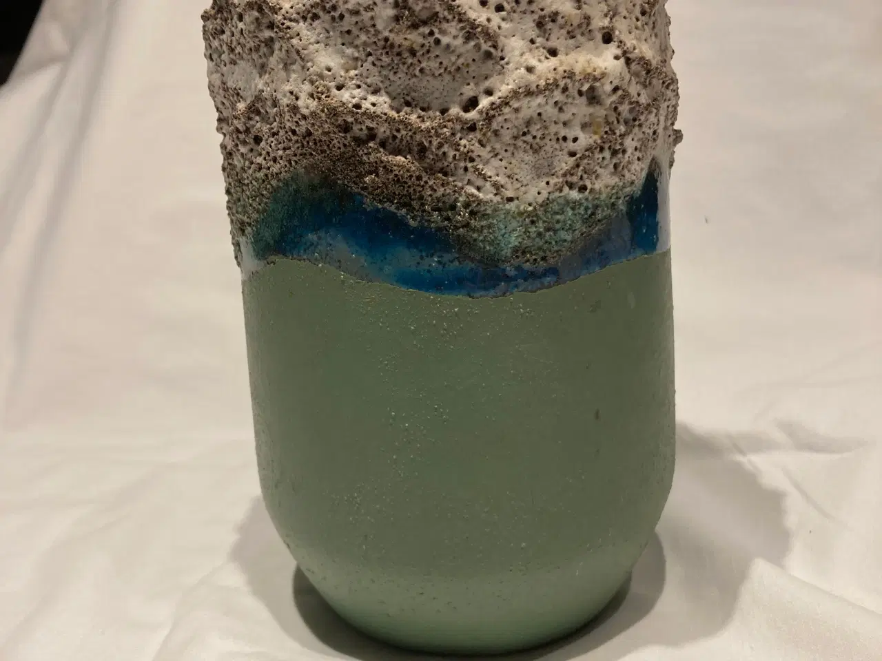 Billede 2 - Strehla fat lava vase