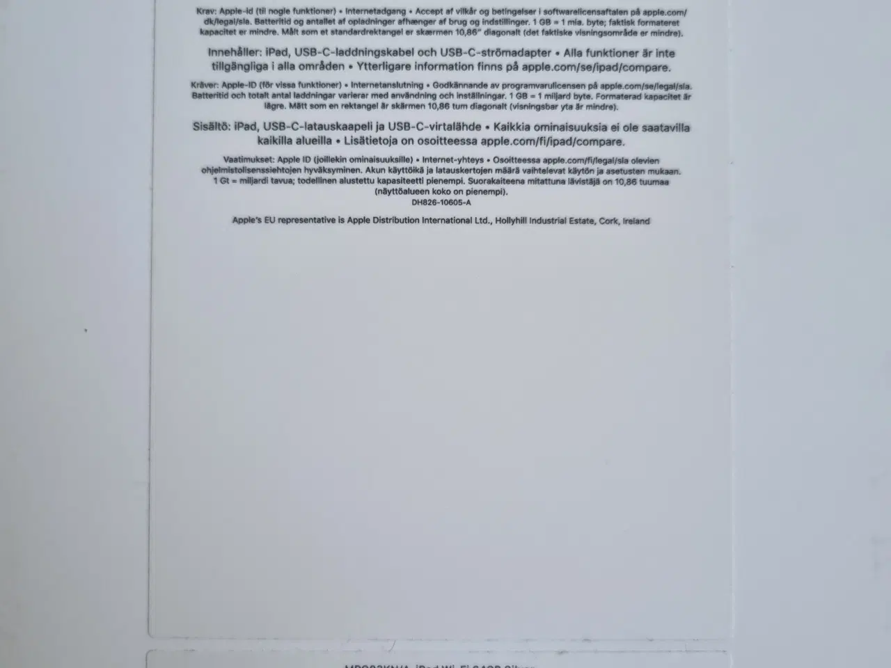 Billede 6 - iPad 10,9 64 GB sølv inkl Apple pencil - næsten al