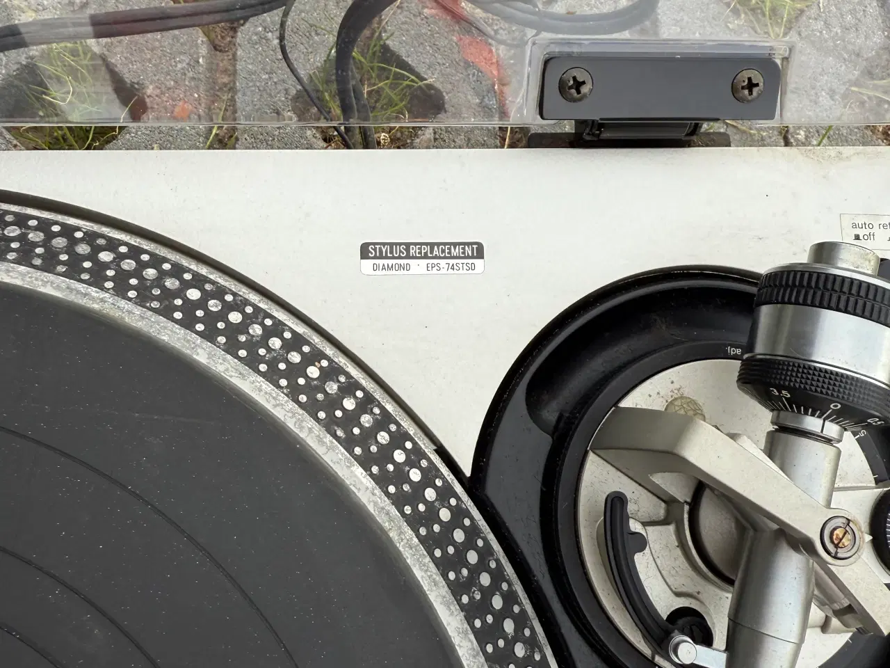 Billede 4 - Technics Pladespiller virker fint næsten nu pickup