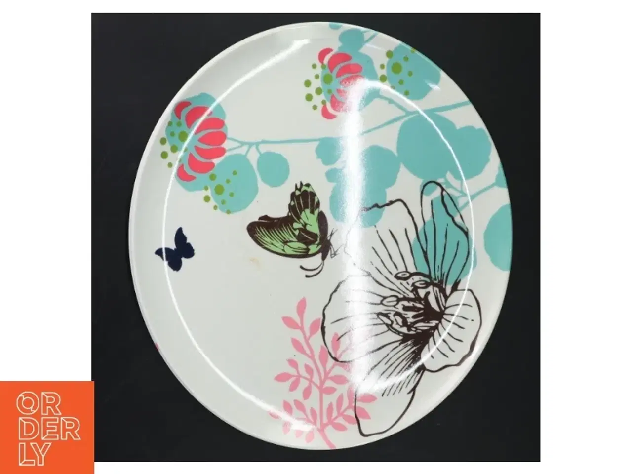 Billede 2 - 4 laminat  tallerkener (str. Ø. 28 cm. 4 styk)