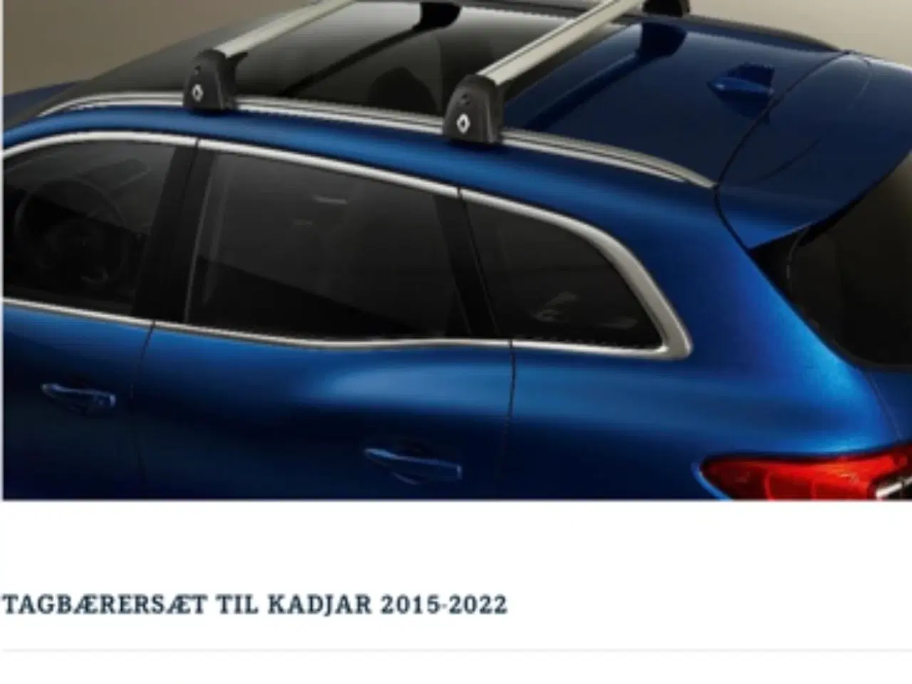 Billede 1 - Tagbøjler Renault Kadjar - originale