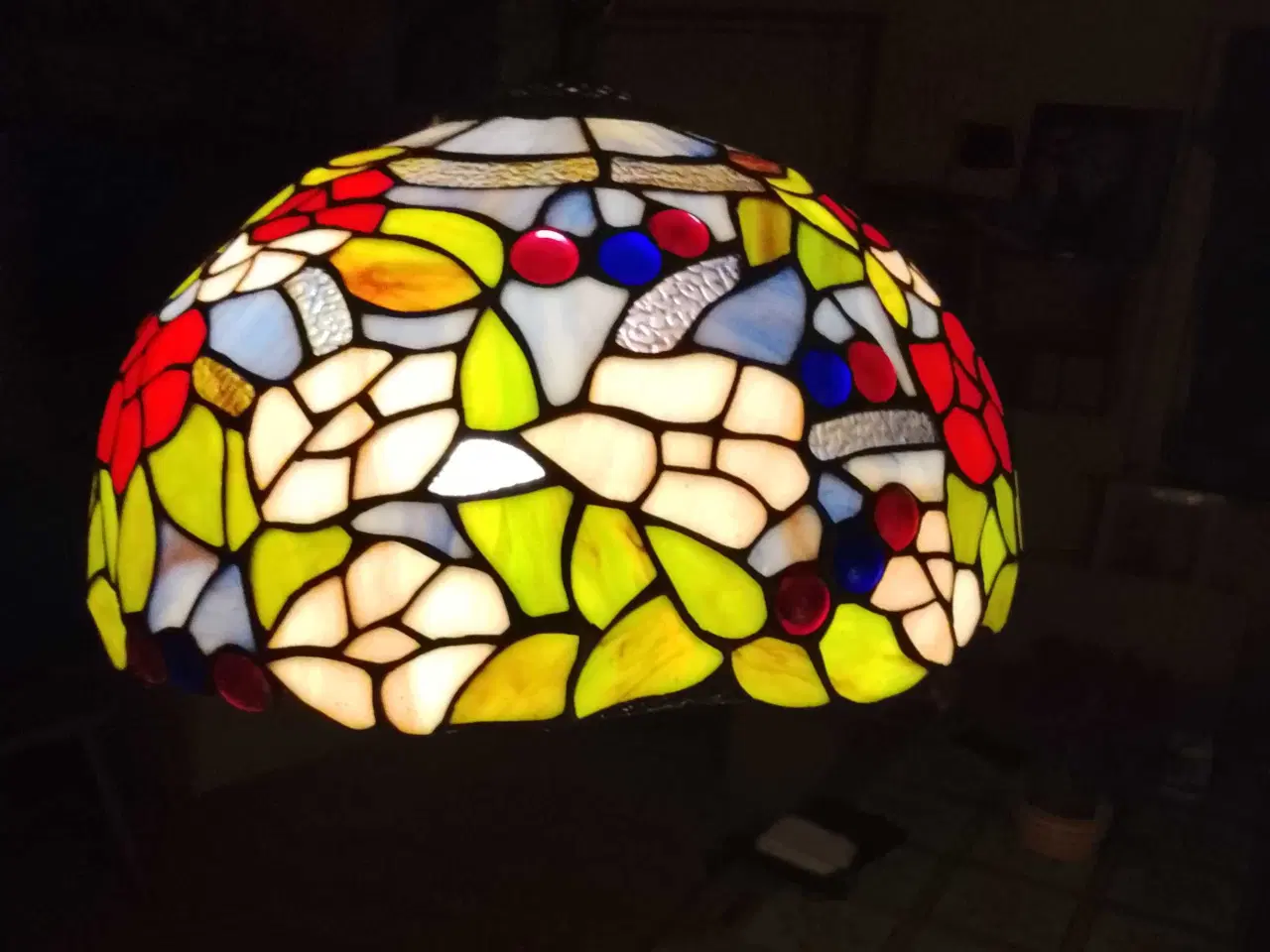 Billede 1 - Tiffany lampe sælges