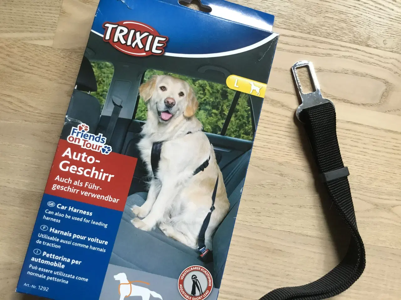 Billede 2 - Trixie hundesikkerhedssele til bil. 