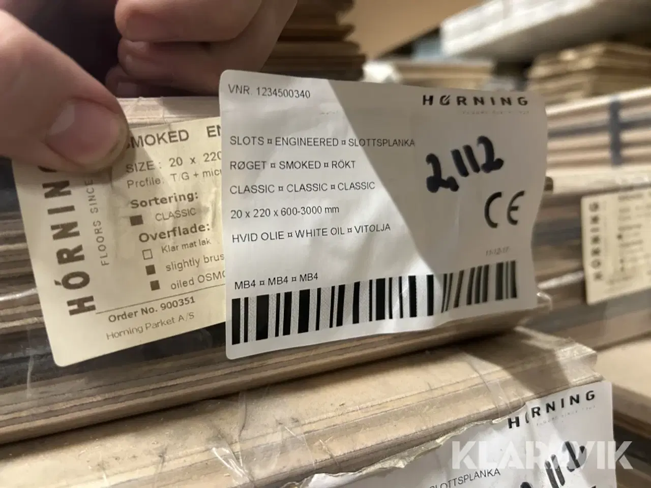 Billede 7 - Plankegulv eg Hørning Smoked engineered oak 58m2