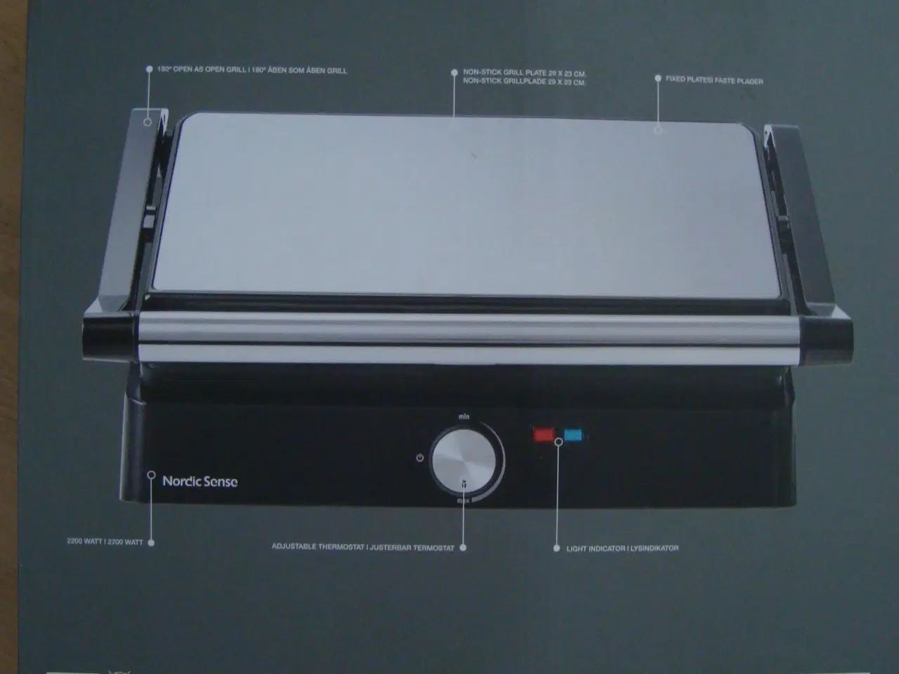 Billede 3 - Kontaktgrill 2200 watt